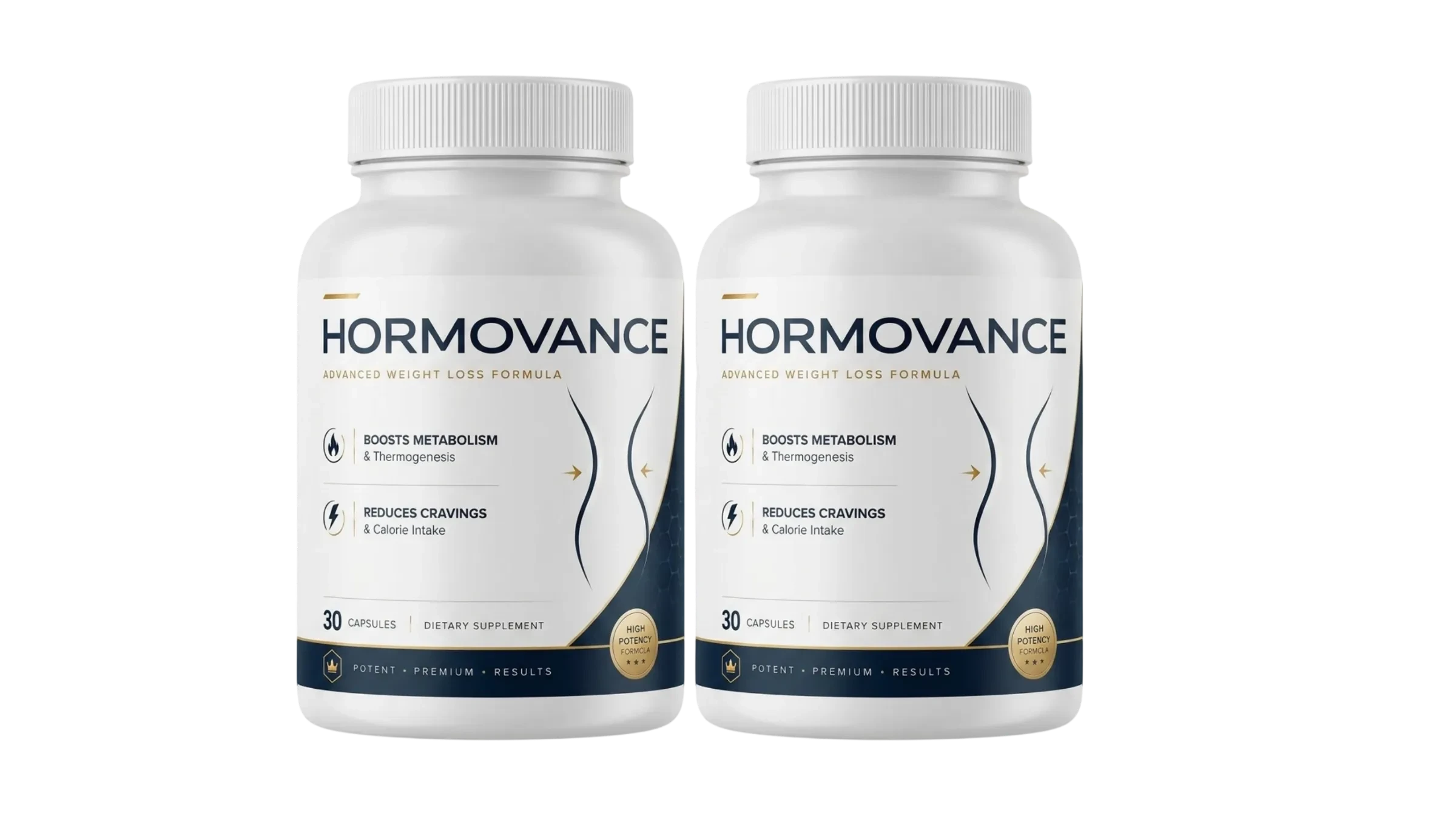 Hormovance women's metabolism and weight management supplement - 2 bottle package